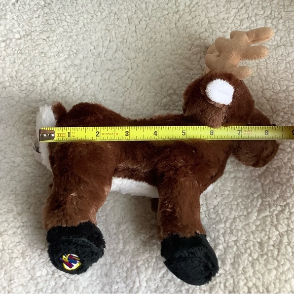 Ganz Webkinz Reindeer Plush Stuffed Animal Toy No Code - Picture 2 of 7